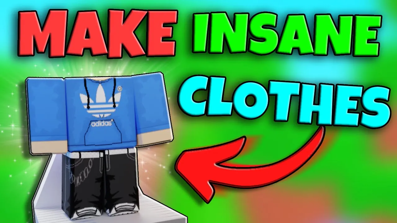 How To Make AWESOME Roblox Clothes FOR FREE! (EARN ROBUX)