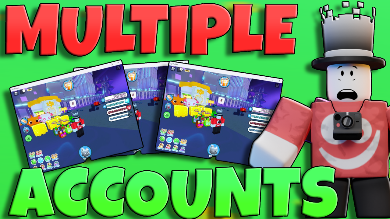 How To Run Multiple Roblox Accounts At Once!