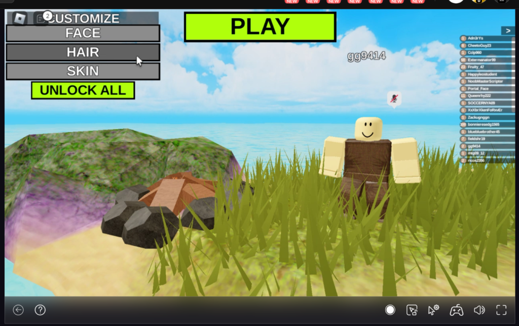 Witness the successful completion of playing Roblox on your school Chromebook with our step-by-step guide. This image captures the final setup, showcasing seamless gameplay integration on Chrome OS. Master the art of gaming on the go with Roblox at your fingertips!