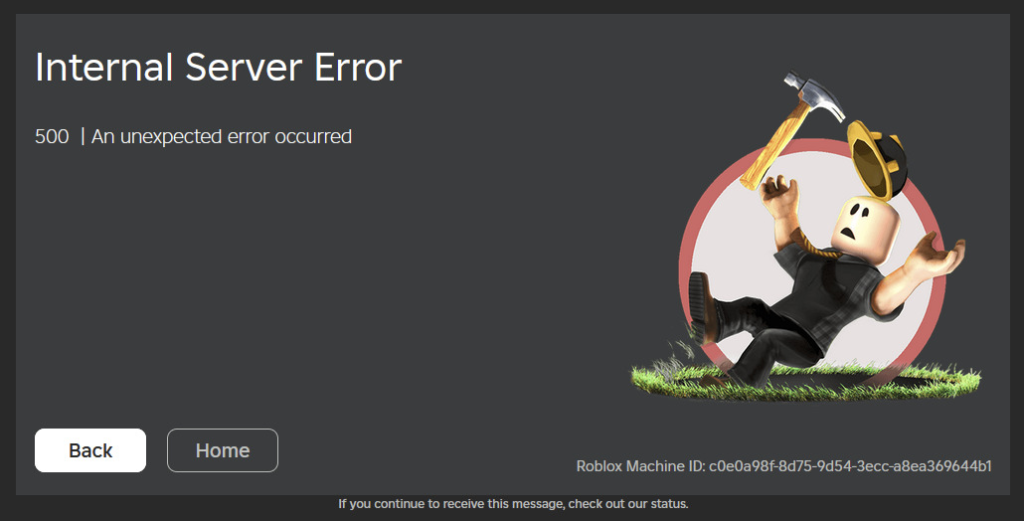 Roblox Error 500 solution guide