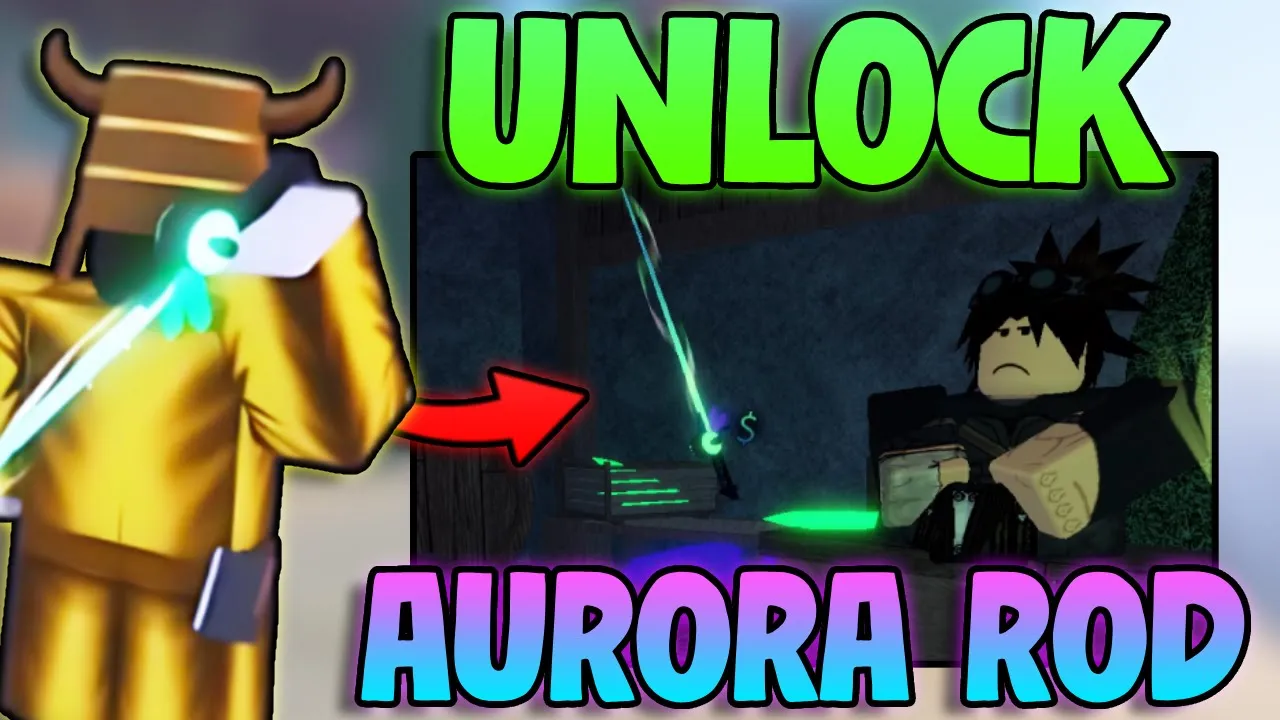 How to Get the Aurora Rod in Fisch! (FAST!)