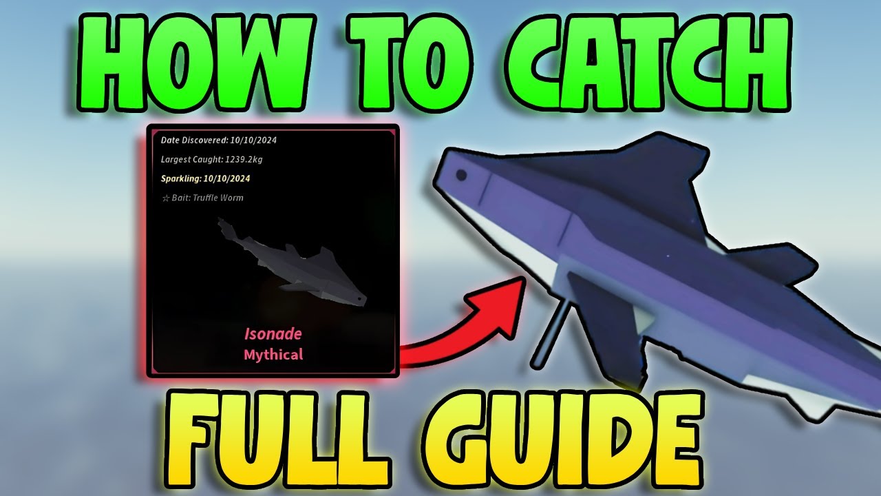 How to Catch the Isonade Fish in Fisch! (EASY)