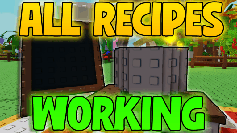 All WORKING Cooking Recipes in Grow a Garden! - Cocajola